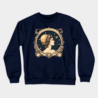 Victorian Aphrodite Venus Taurus zodiac birth sign astrology Crewneck Sweatshirt